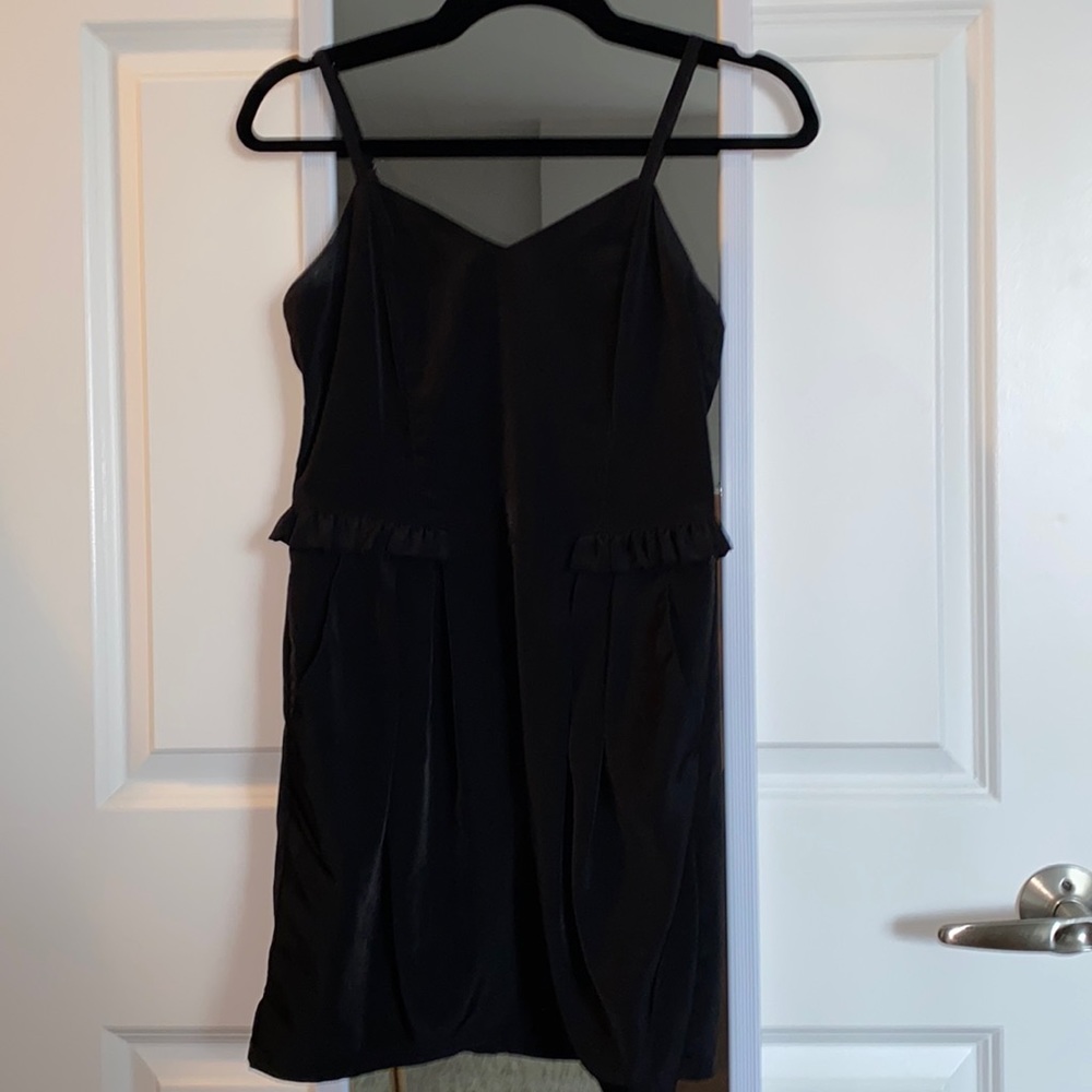 Women’s h&m black mini dress - US 4